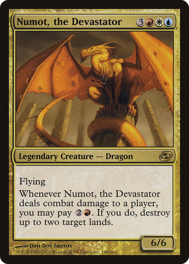 Numot, the Devastator (160) - Planar Chaos