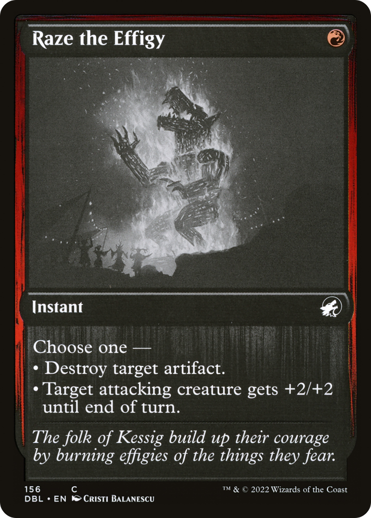 Raze the Effigy (156) - Innistrad: Double Feature