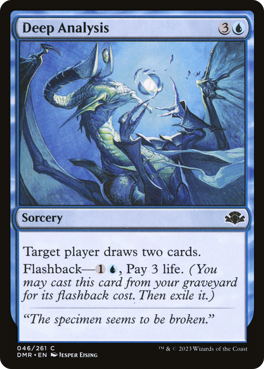 Deep Analysis [Dominaria Remastered] Foil