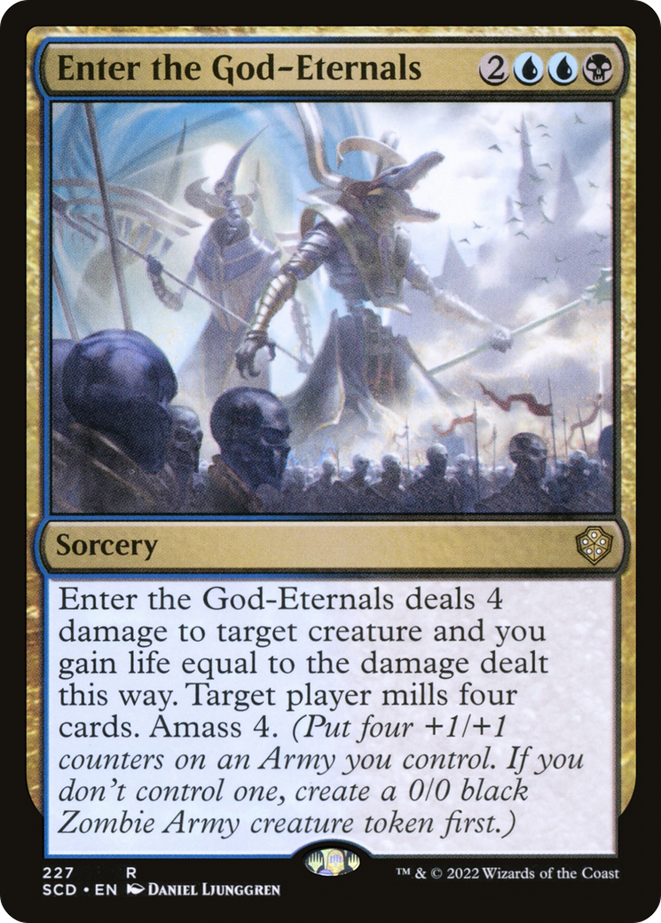 Enter the God-Eternals (227) - Starter Commander Decks