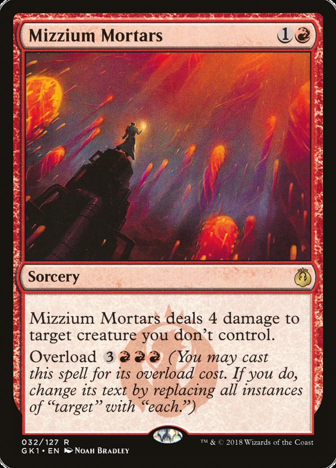 Mizzium Mortars [Guilds of Ravnica Guild Kit] | Silver Goblin