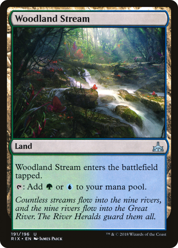 Woodland Stream (191) - Rivals of Ixalan