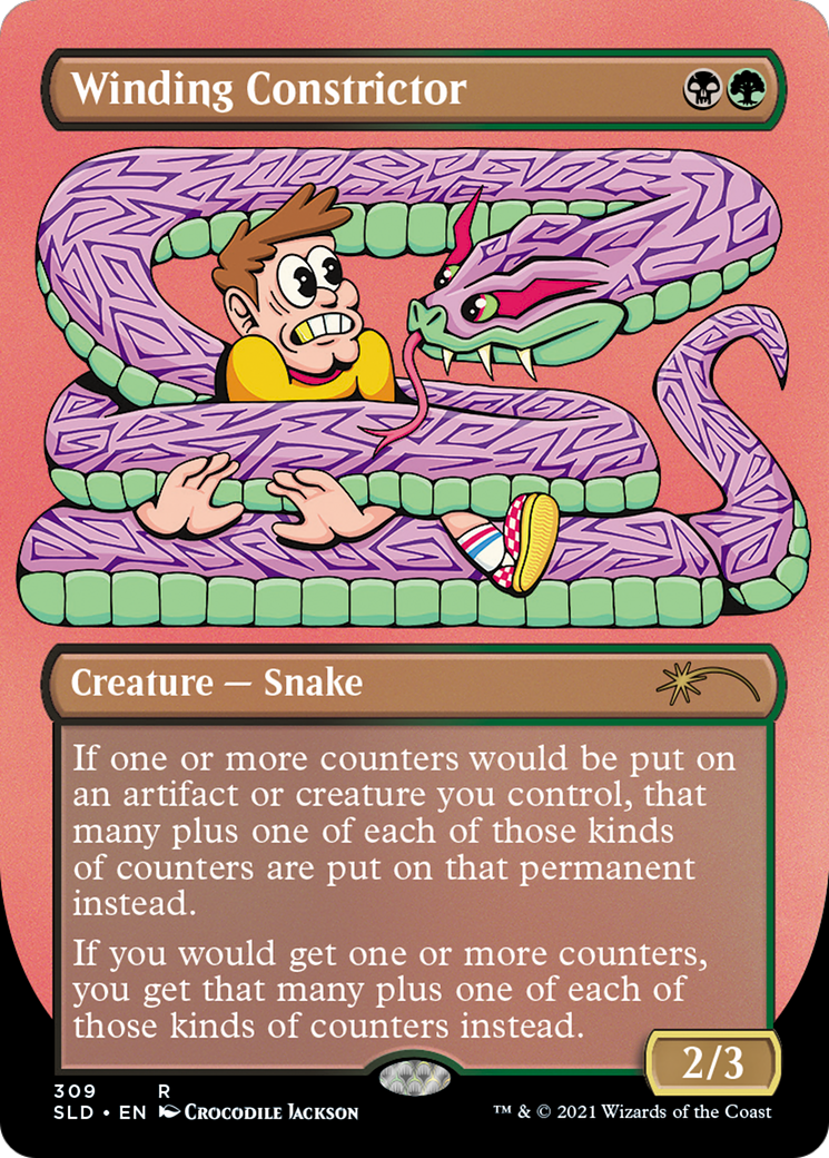 Winding Constrictor (309) - Secret Lair Drop