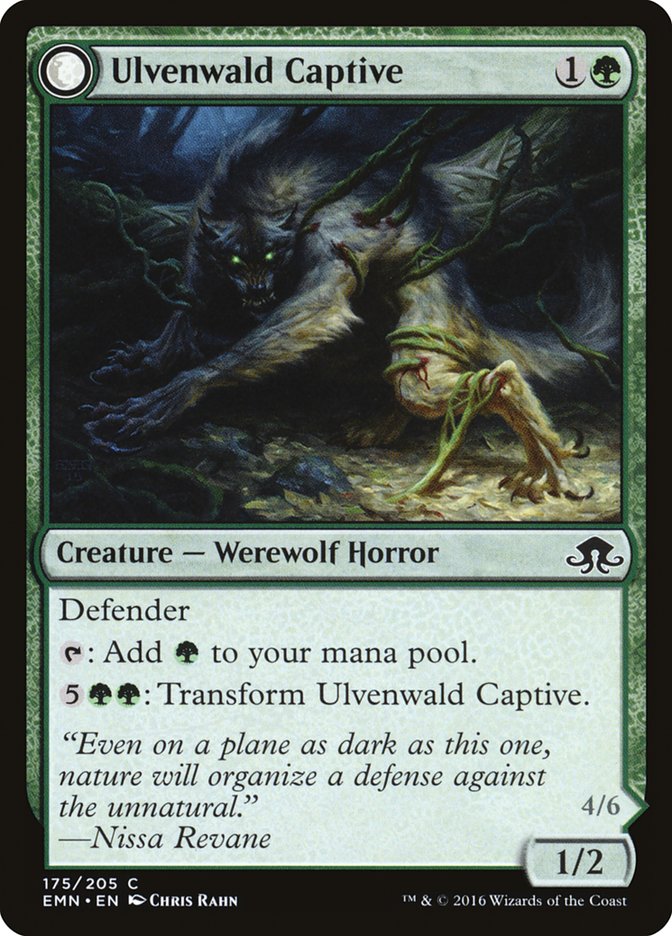 Ulvenwald Captive (175) - Eldritch Moon Foil