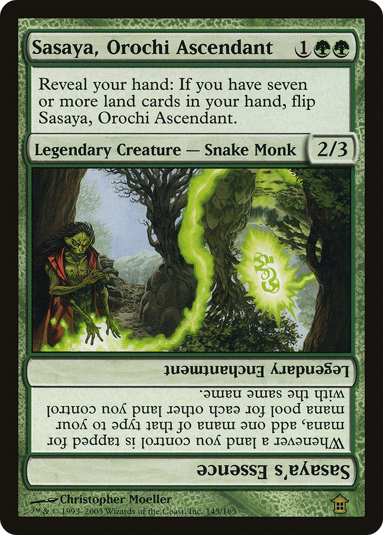 Sasaya, Orochi Ascendant (145) Foil - Saviors of Kamigawa