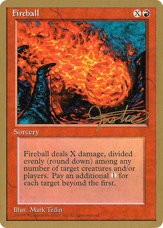Fireball (Mark Justice) [Pro Tour Collector Set]