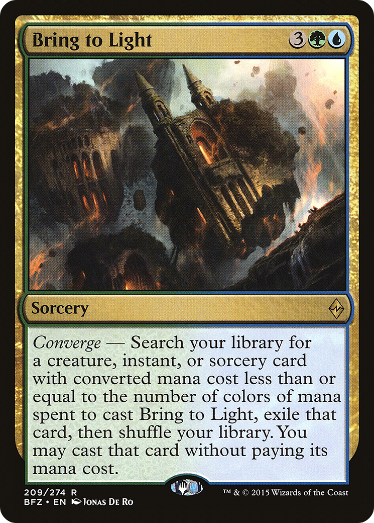 Bring to Light [Battle for Zendikar] | Silver Goblin