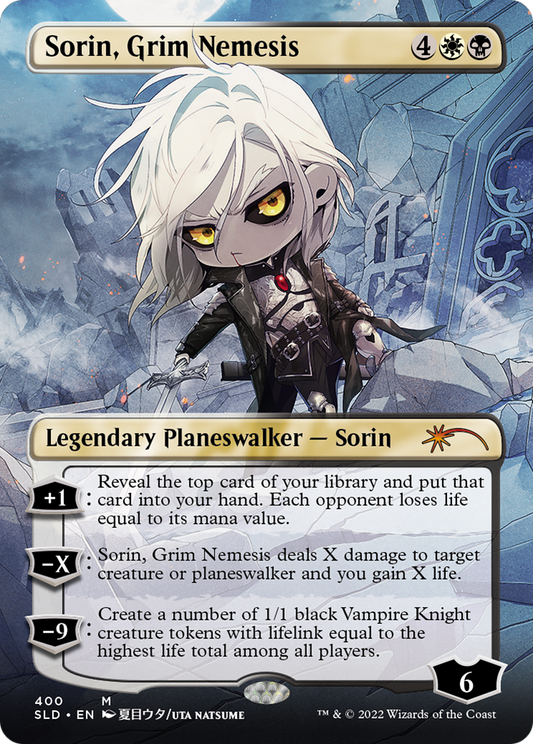 Sorin, Grim Nemesis (Borderless) [Secret Lair Drop Series] Foil