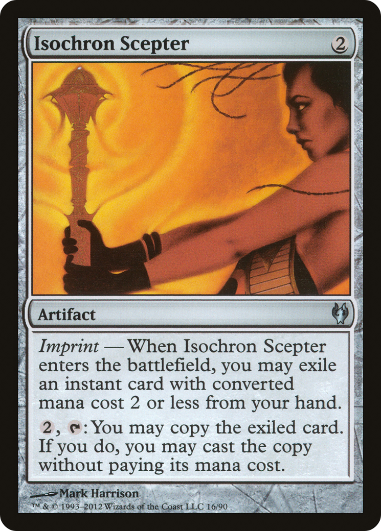 Isochron Scepter (016) - Duel Decks: Izzet vs. Golgari