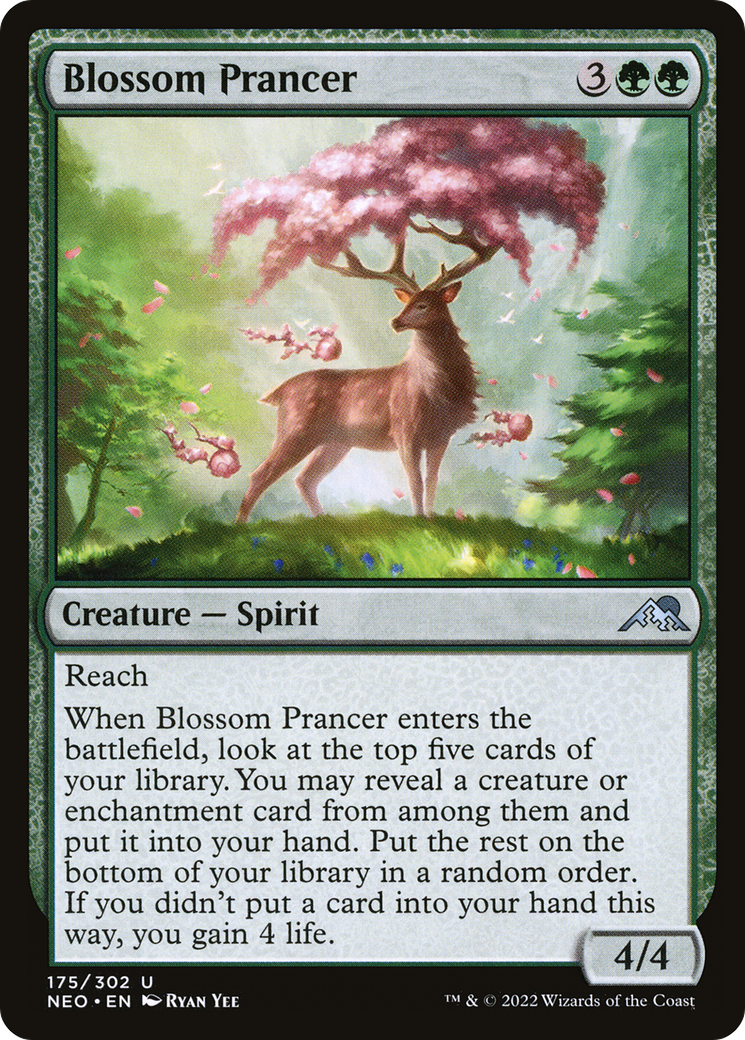 Blossom Prancer (175) Foil - Kamigawa: Neon Dynasty