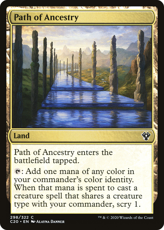 Path of Ancestry (298) - Commander 2020