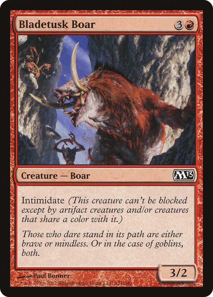 Bladetusk Boar (121) - Magic 2013