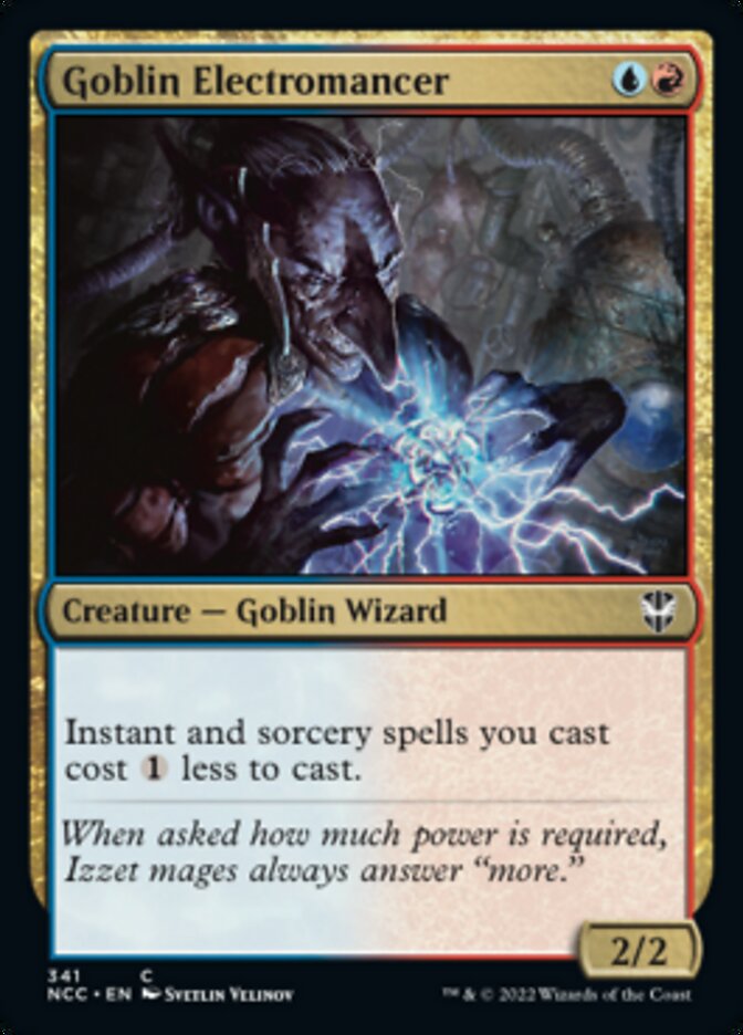 Goblin Electromancer [Streets of New Capenna Commander] | Silver Goblin