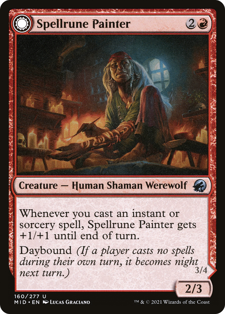 Spellrune Painter (160) Foil - Innistrad: Midnight Hunt