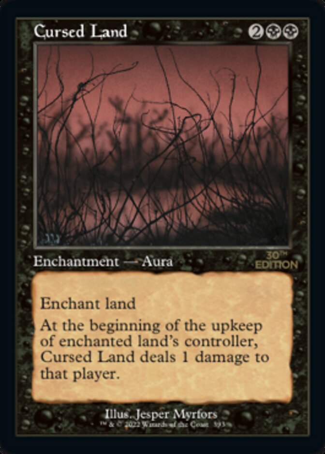 Cursed Land (Retro) (393) - 30th Anniversary Edition