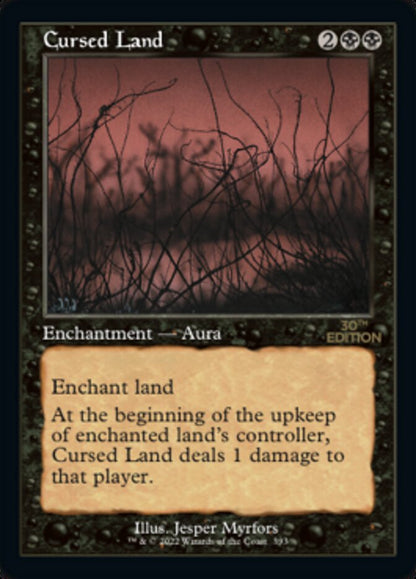 Cursed Land (Retro) (393) - 30th Anniversary Edition