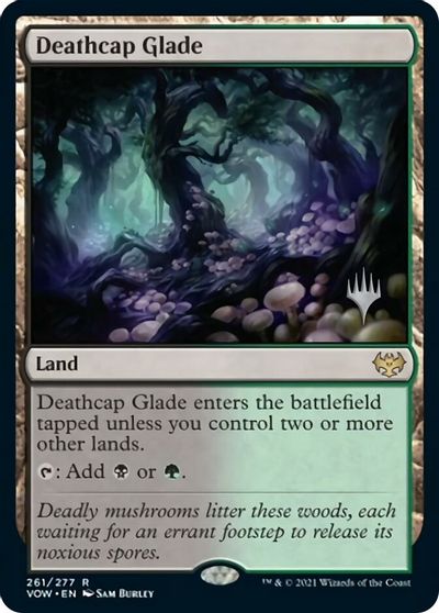 Deathcap Glade (Promo Pack) [Innistrad: Crimson Vow Promos] | Silver Goblin