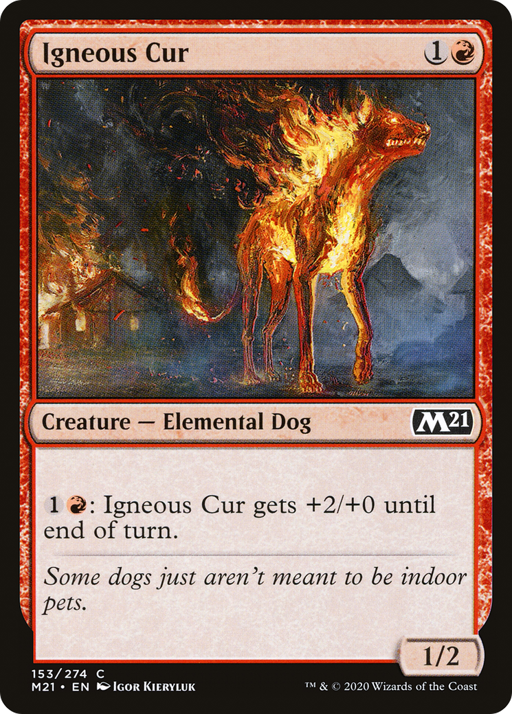 Igneous Cur (153) - Core Set 2021