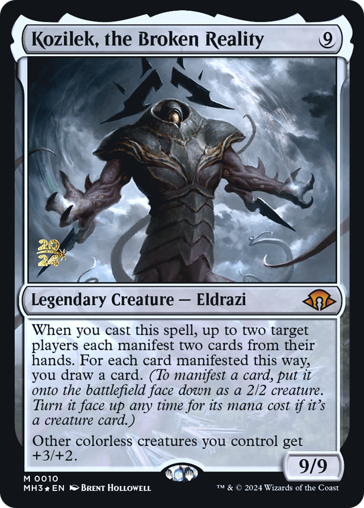 Kozilek, the Broken Reality (010) Foil - Modern Horizons 3 Promos