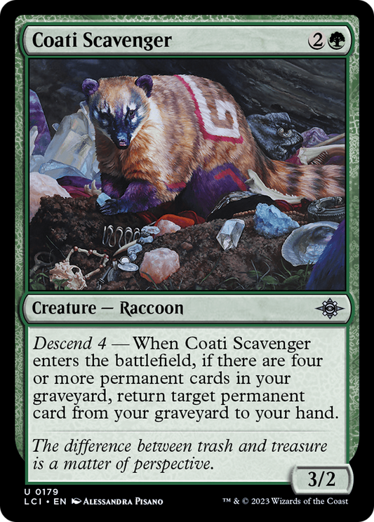 Coati Scavenger [The Lost Caverns of Ixalan] Foil