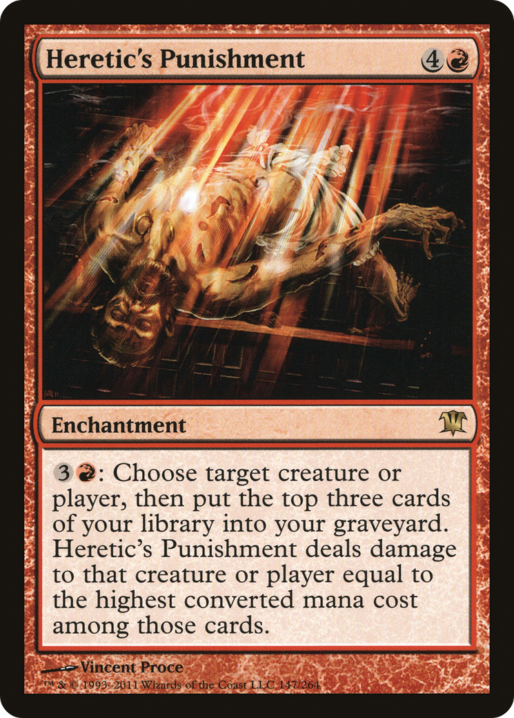 Heretic's Punishment (147) Foil - Innistrad