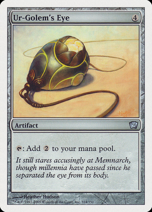 Ur-Golem's Eye [Ninth Edition] Foil