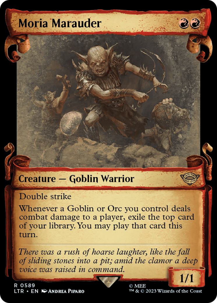 Moria Marauder (Showcase) (589) - The Lord of the Rings: Tales of Middle-earth