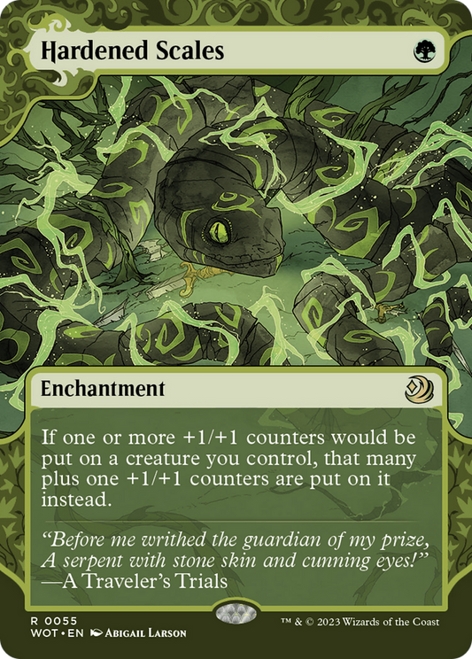 Hardened Scales (Showcase) (055) - Wilds of Eldraine: Enchanting Tales
