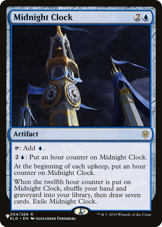 Midnight Clock (ELD-54) - The List