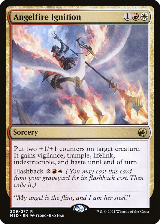 Angelfire Ignition (209p) - Innistrad: Midnight Hunt Promos
