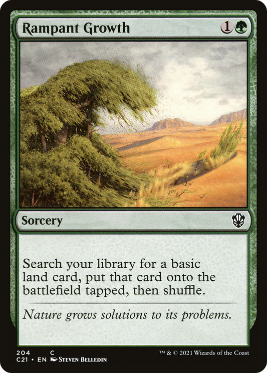 Rampant Growth (204) - Commander 2021