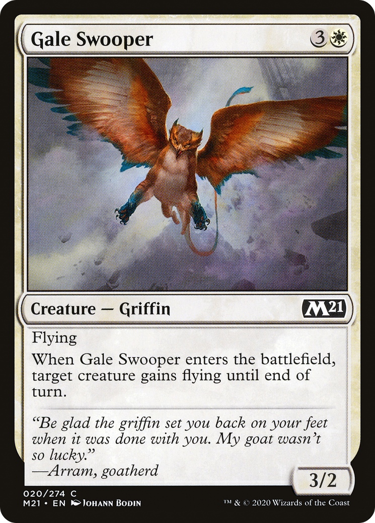 Gale Swooper (020) Foil - Core Set 2021