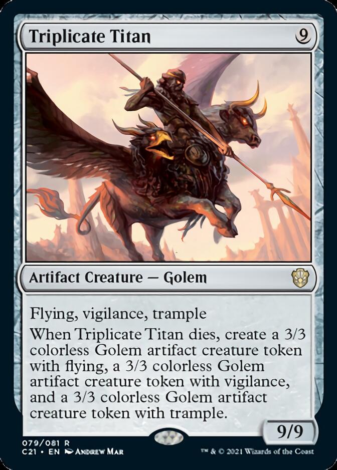 Triplicate Titan [Commander 2021] | Silver Goblin