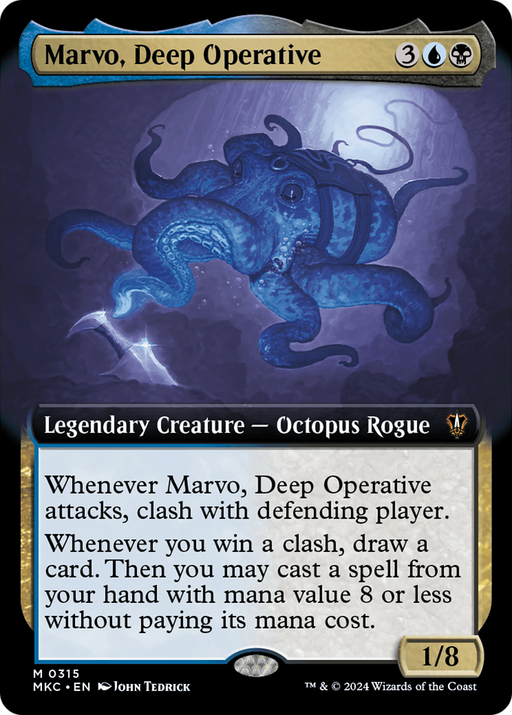 Marvo, Deep Operative (Extended Art) (315) Foil - Murders at Karlov Manor Commander