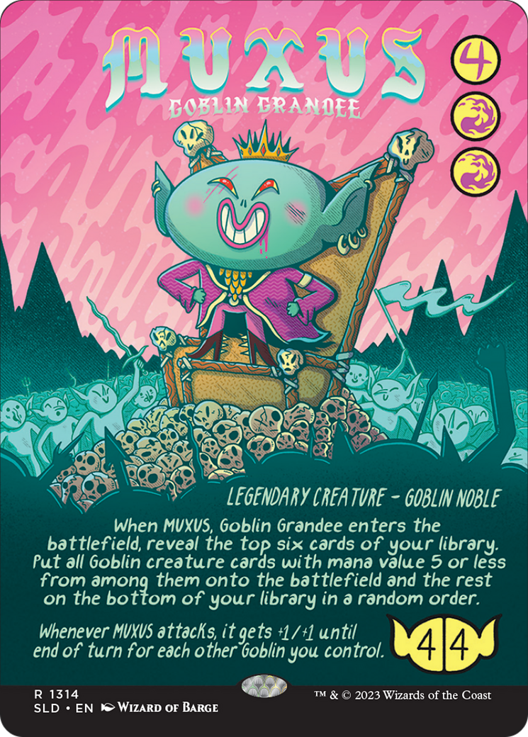 Muxus, Goblin Grandee (1314) - Secret Lair Drop