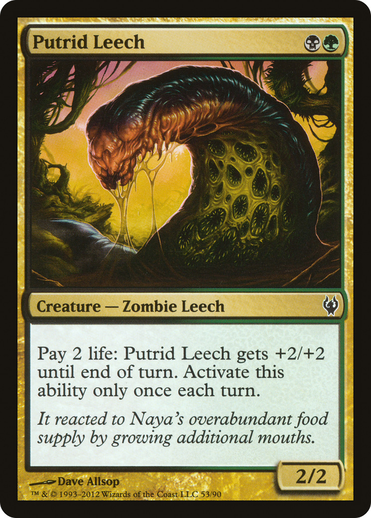 Putrid Leech (053) - Duel Decks: Izzet vs. Golgari