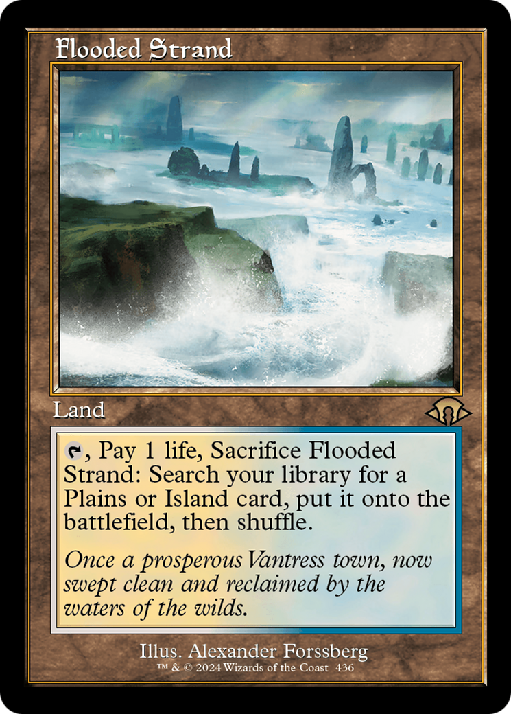 Flooded Strand (Retro) (436) - Modern Horizons 3