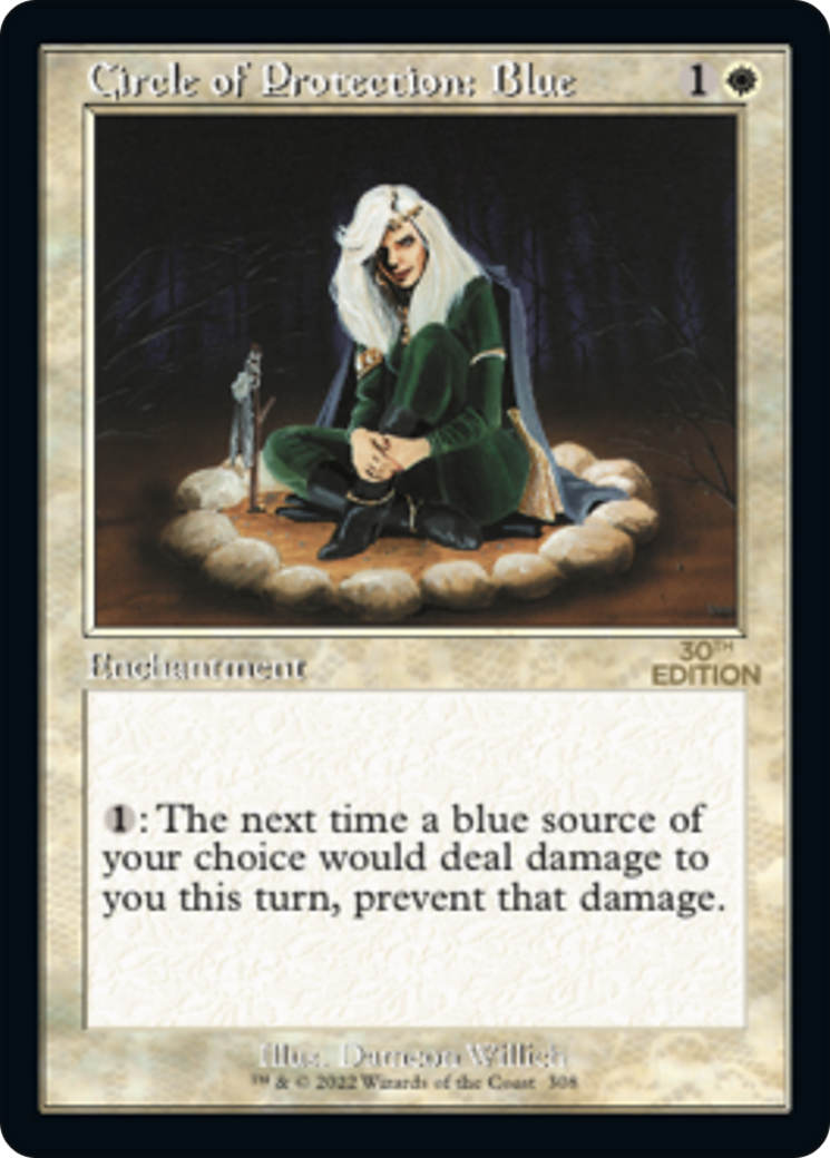 Circle of Protection: Blue (Retro) (308) - 30th Anniversary Edition