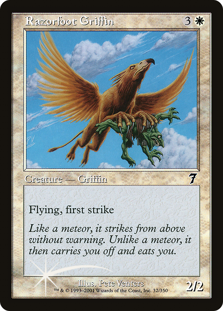 Razorfoot Griffin (032) - Seventh Edition