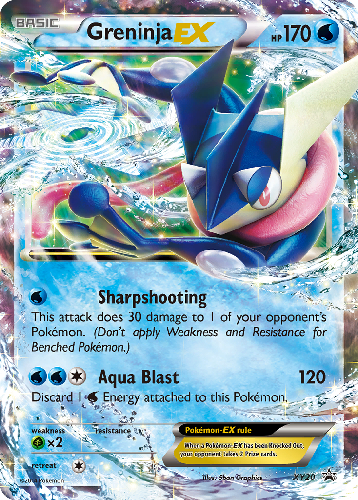 Greninja EX (XY20) [XY: Black Star Promos] | Silver Goblin