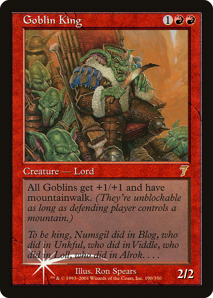 Goblin King (190) - Seventh Edition