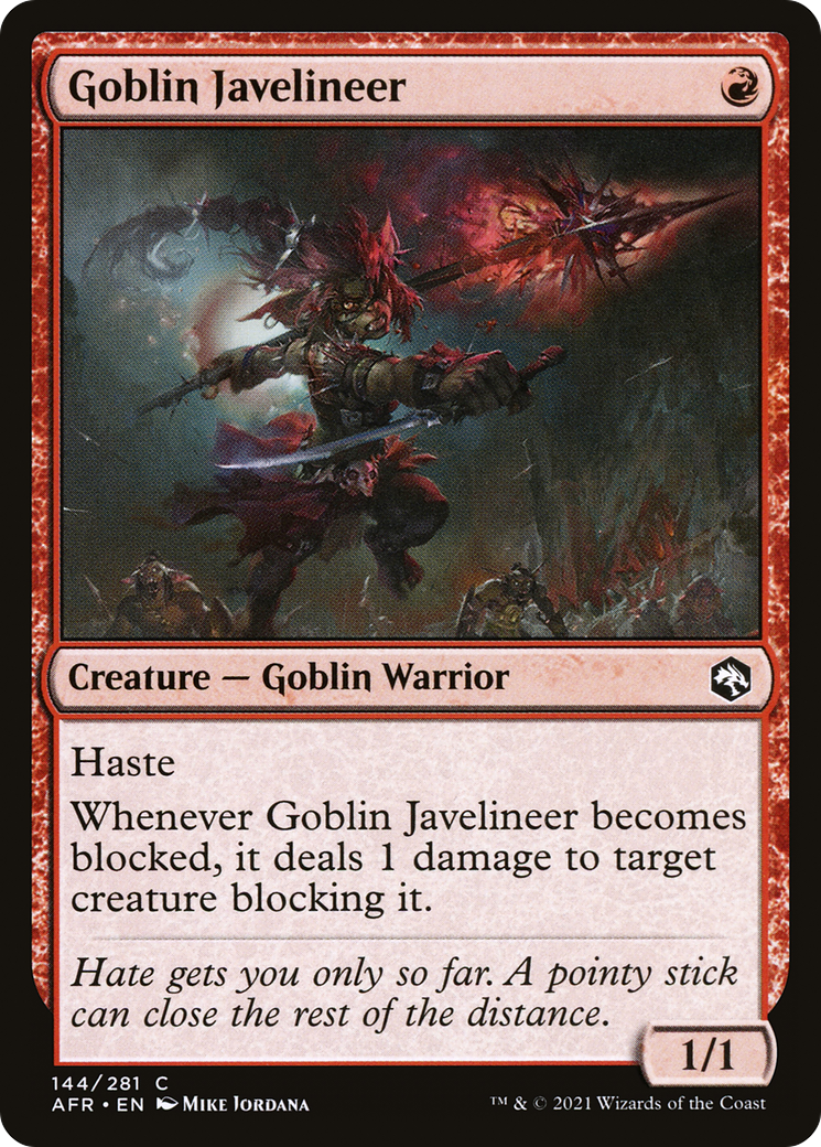 Goblin Javelineer (144) - Adventures in the Forgotten Realms