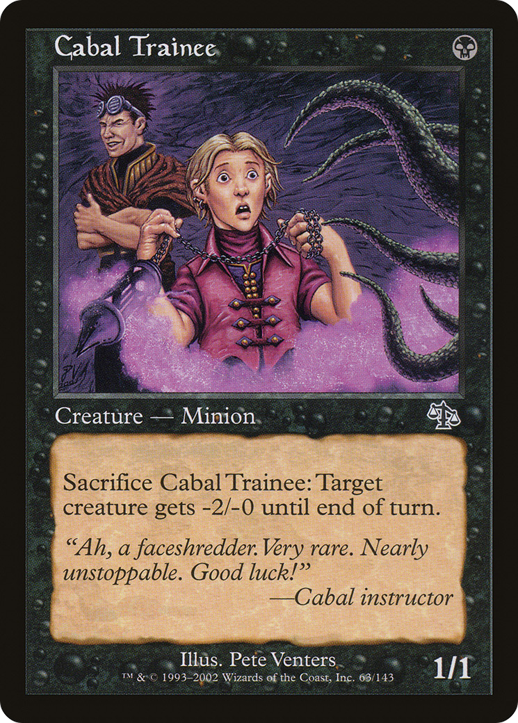 Cabal Trainee [Judgment] Foil