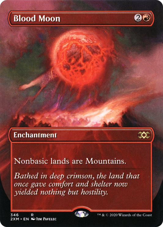 Blood Moon (Borderless) (346) - Double Masters