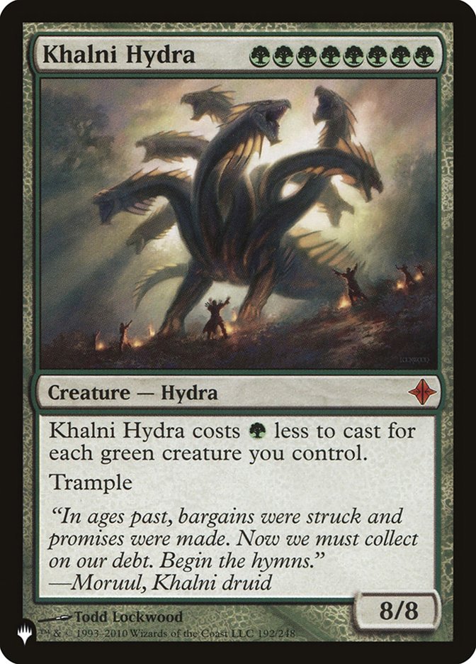 Khalni Hydra [The List] | Silver Goblin