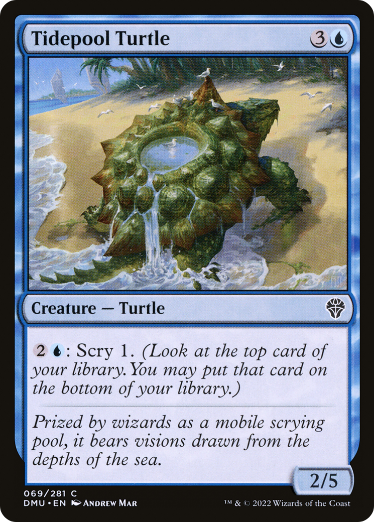 Tidepool Turtle [Dominaria United] Foil