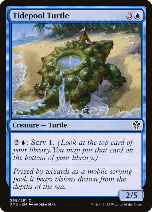 Tidepool Turtle [Dominaria United] Foil