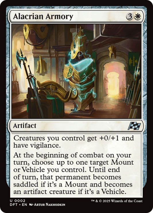 Alacrian Armory Foil (002) - Aetherdrift