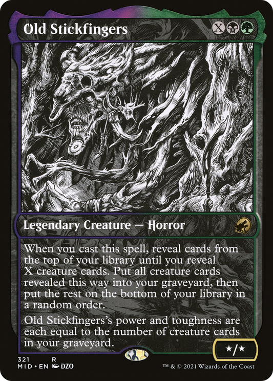 Old Stickfingers (Showcase) (321) - Innistrad: Midnight Hunt
