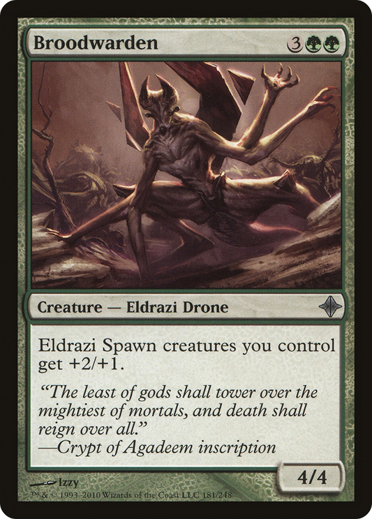 Broodwarden (181) Foil - Rise of the Eldrazi